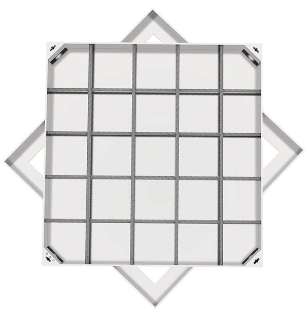 播州不锈钢方井展示